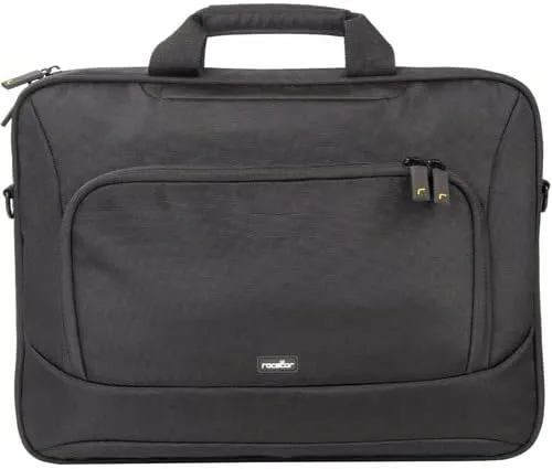 Rocstor Premium 15.6"& 16" Professional Frontloading Universal Briefcase Laptop Case - Weather & Water Resistant