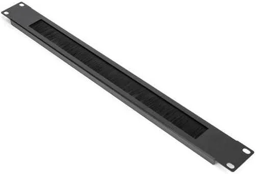 Rocstor 1U Rack Mount Brush Panel Y10E010-B1