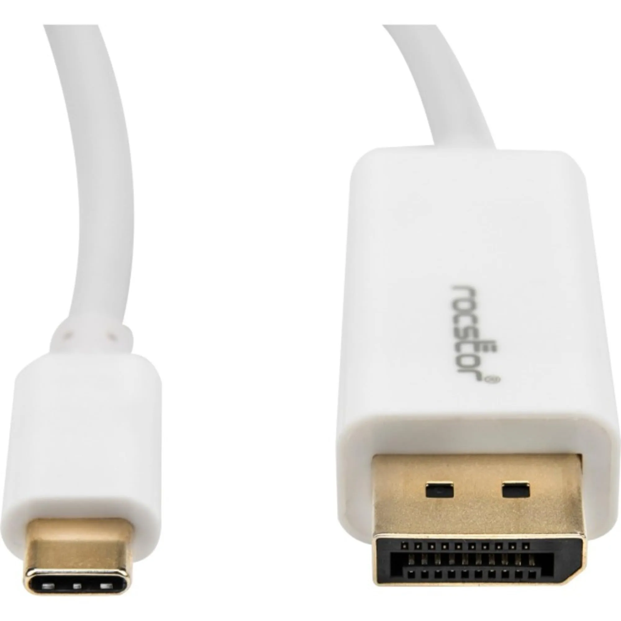 Rocstor Premium 3ft / 1m USB Type C to DisplayPort Cable - USB C to DP Cable - 4K 60Hz - White