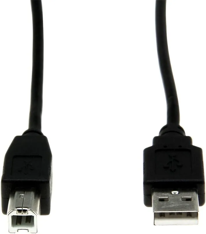 Rocstor Y10C116-B1 Premium High Speed USB 2.0 – 6 ft. USB Cable - 4 pin USB Type A (M) - 4 pin USB Type B (M)