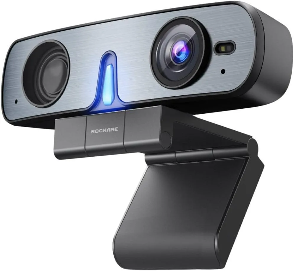 ROCWARE RC08 Webcam - 30 fps - USB 2.0 Type C