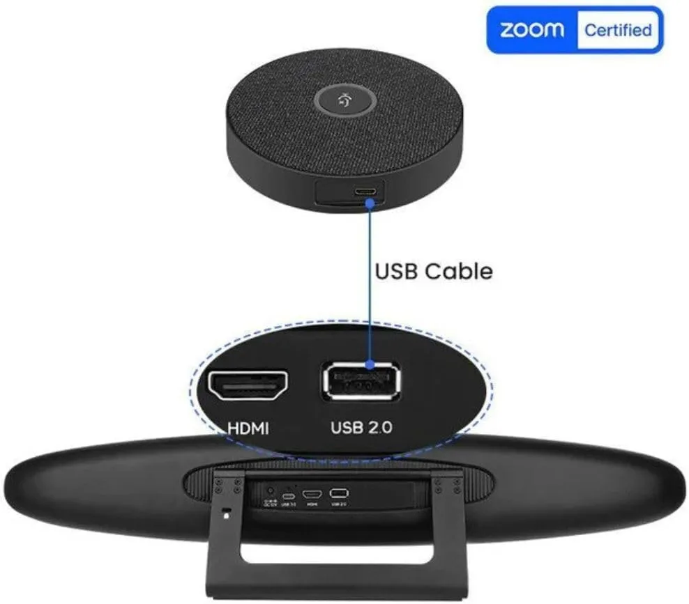 ROCWARE RC10 Video Conferencing Camera - USB 3.0 Type C