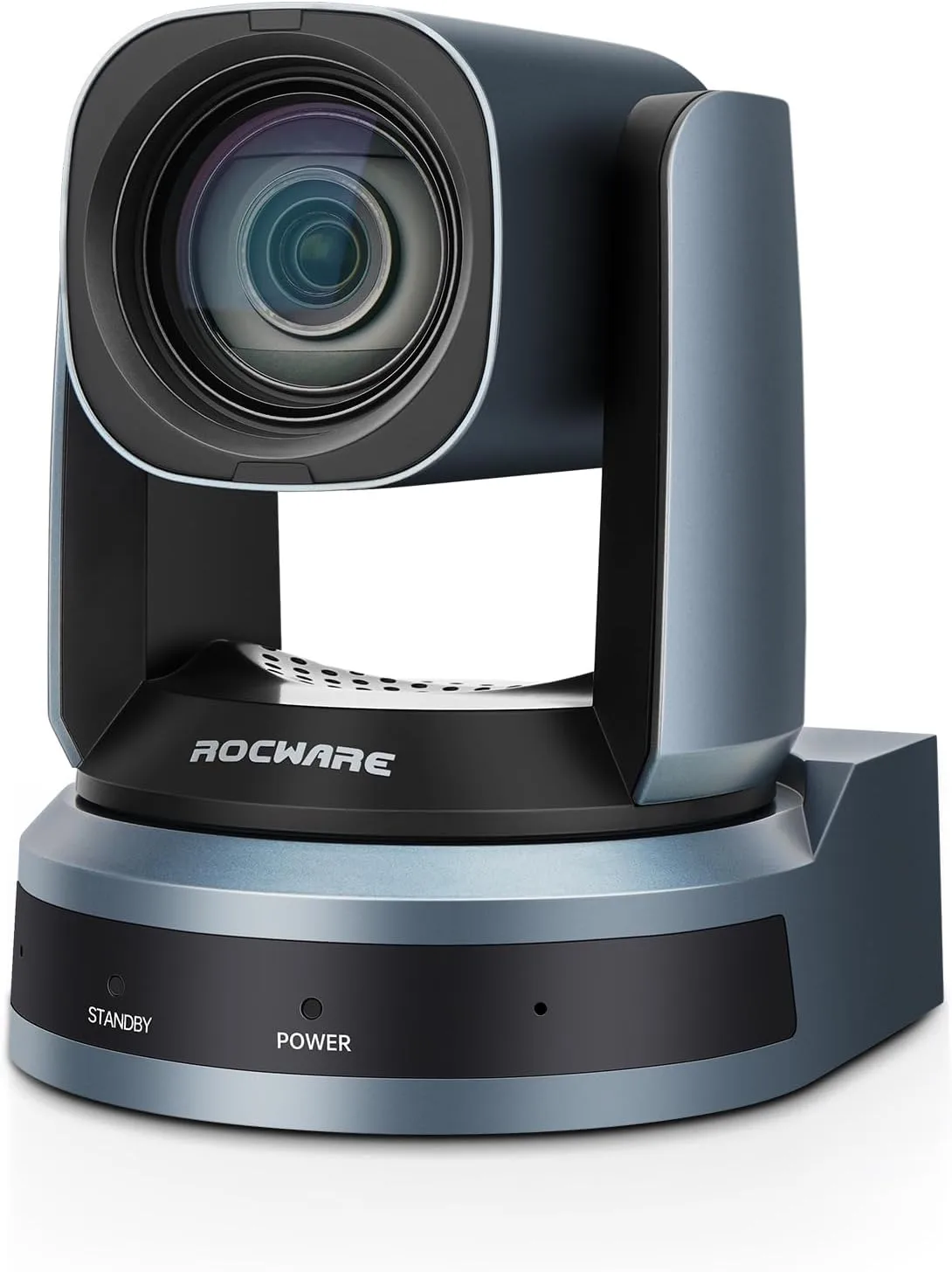ROCWARE RC821U 4K UHD Webcam with 120° Wide-Angle Lens, Built-in Noise-Canceling Microphone, AI-Powered Auto-Framing, USB Plug-and-Play Camera for Video Conferencing and Streaming
