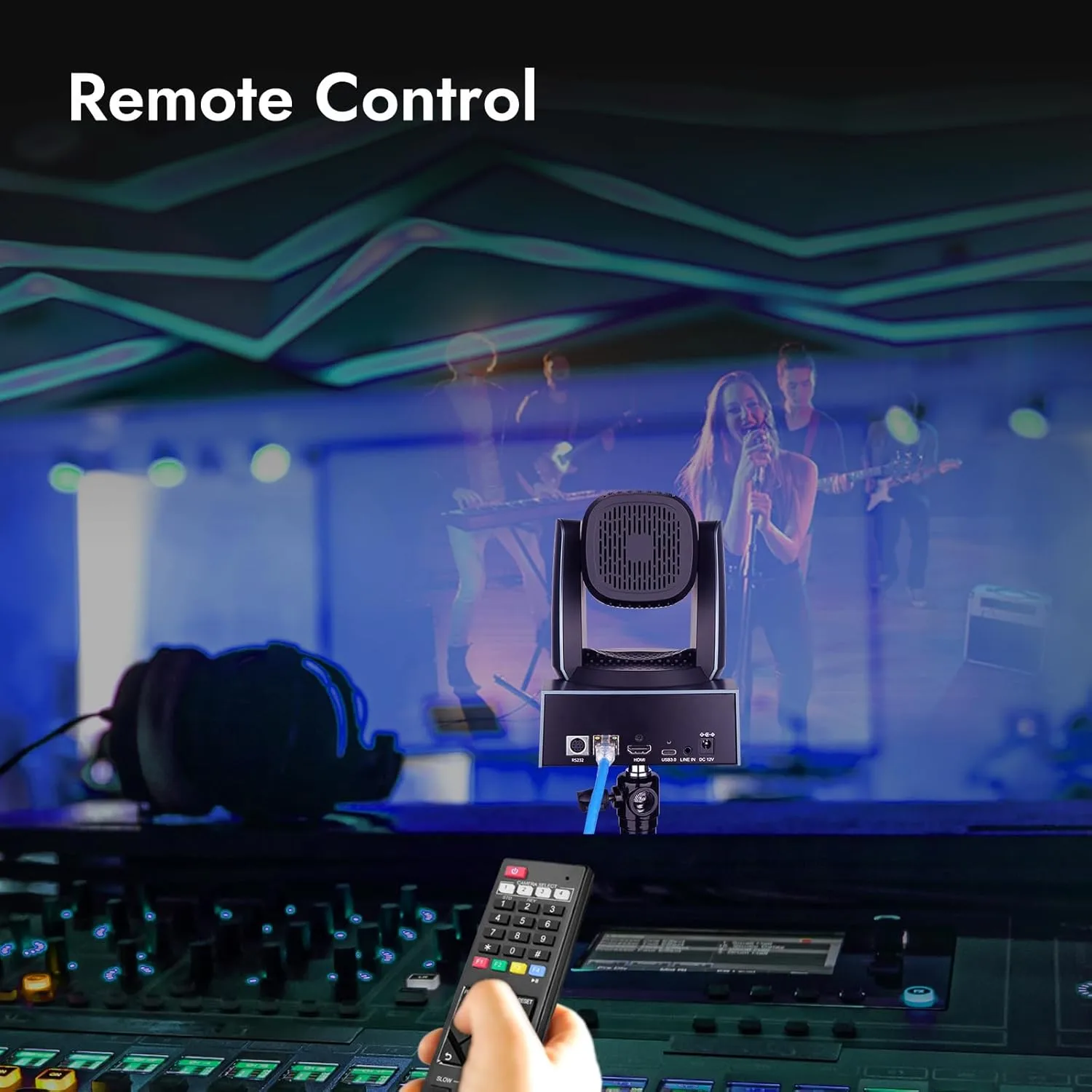 ROCWARE RC841U 4K Video Conferencing PTZ Camera (PTZ Camera Pro)