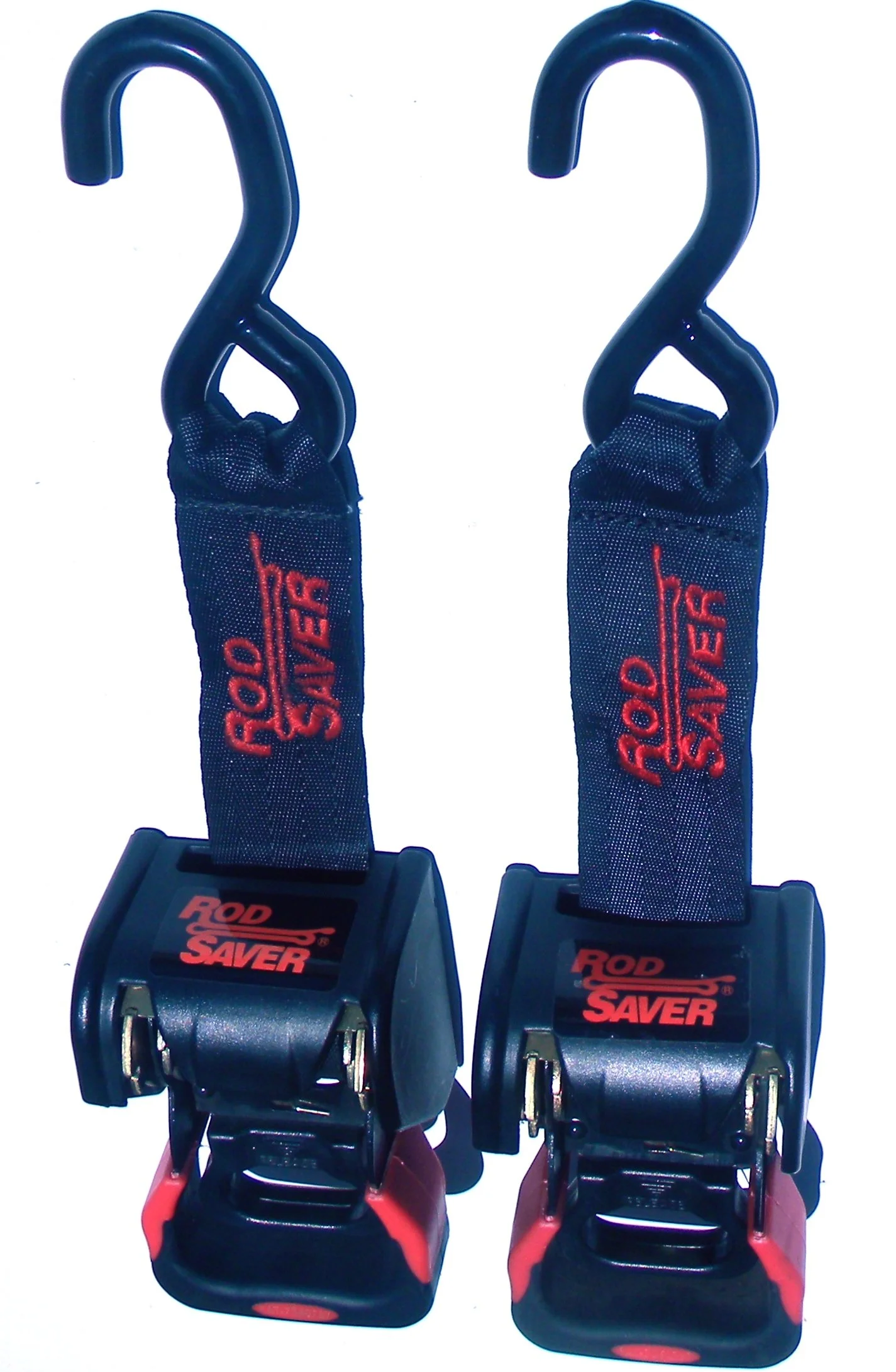 Rod Saver Marine Accessories 40-inch Boat Saver Retractable Transom Tie-Downs, Pair