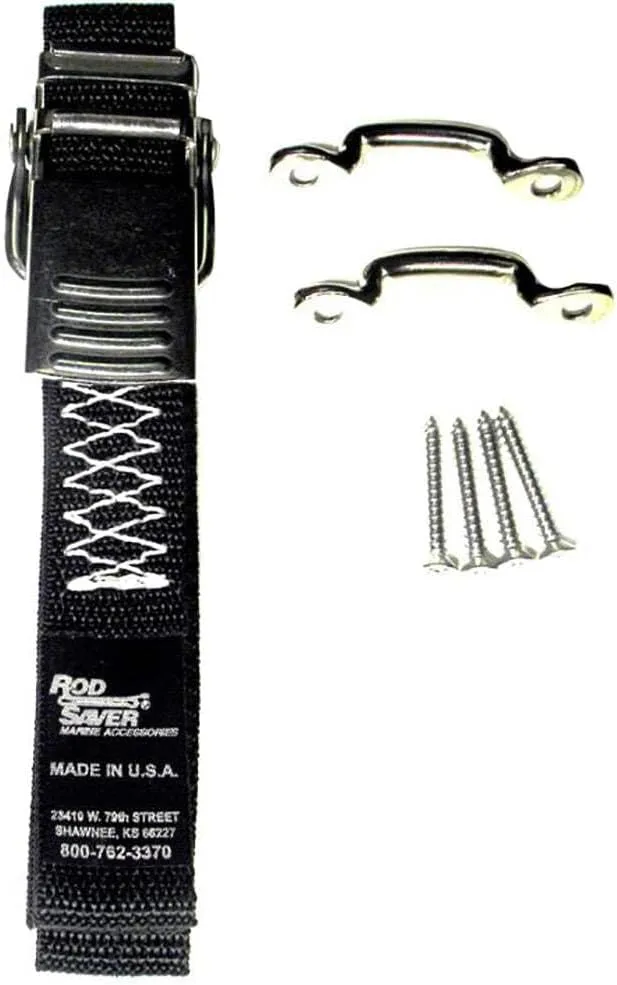 Rod Saver Stainless Steel Battery/Gas Tank Tie-Down - 48"