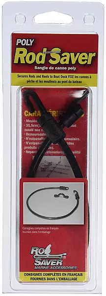 Rod Saver PRS Marine Poly Rod Strap , Black
