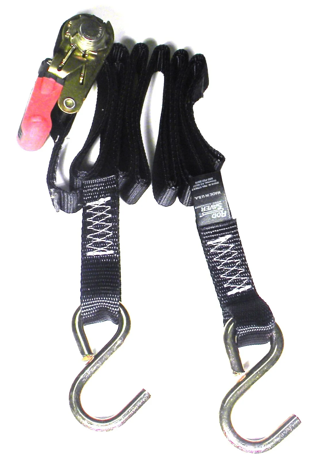 Rod Saver Ratchet Gunwale Tie-Down - 1" x 10'
