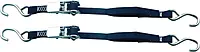 Rod Saver Stainless Steel Ratchet Tie-Down - 1" x 6' - Pair