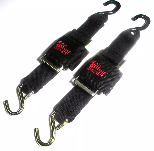 Rod Saver Deluxe Trailer Tie-Down - 2" x 4' - Pair