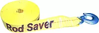 Rod Saver Heavy-Duty Winch Strap Replacement - Yellow - 2" x 20'