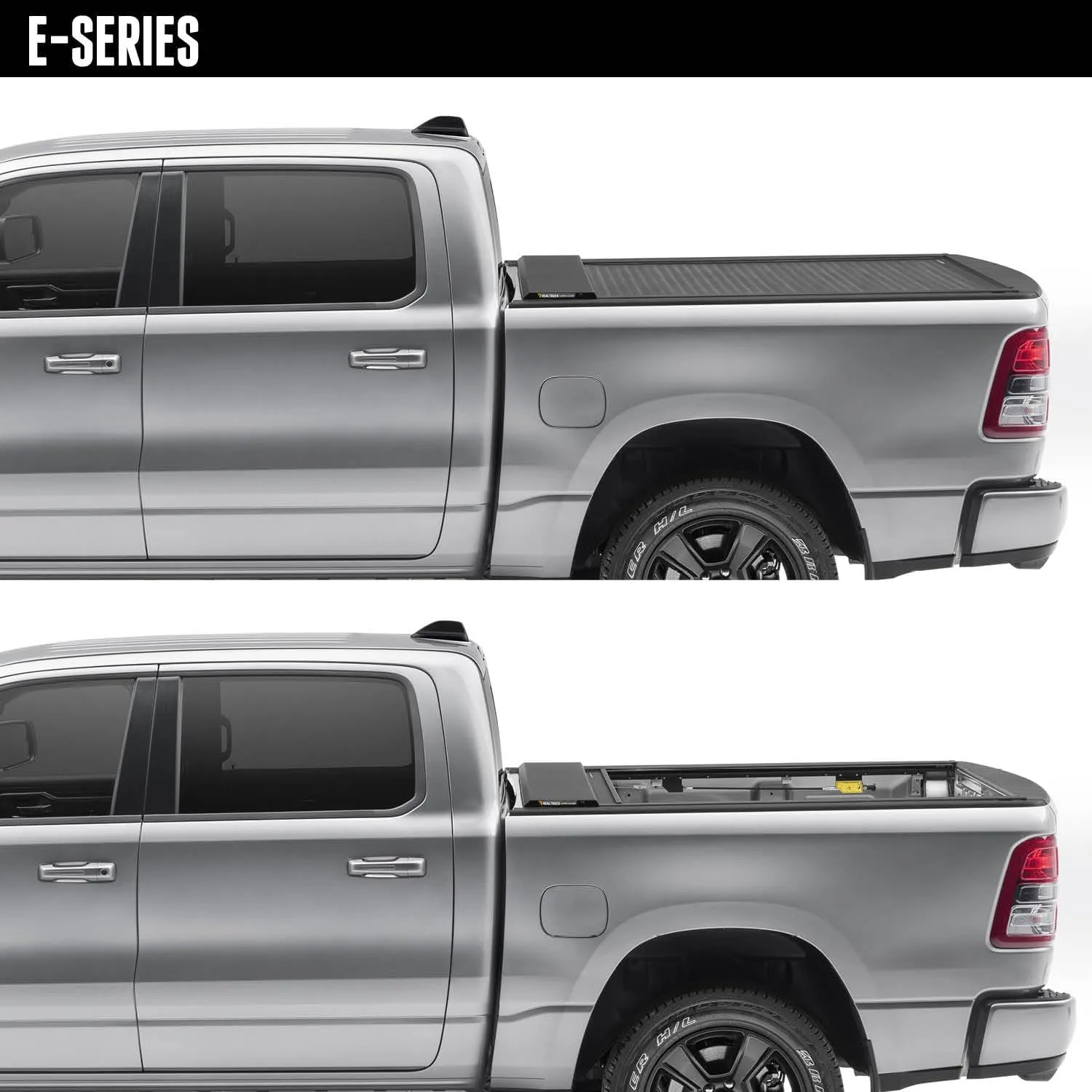 RealTruck Roll-N-Lock E-Series Retractable Truck Bed Tonneau Cover | RC132E | Fits 2021 - 2025 Ford F-150 5' 7" Bed (67.1")