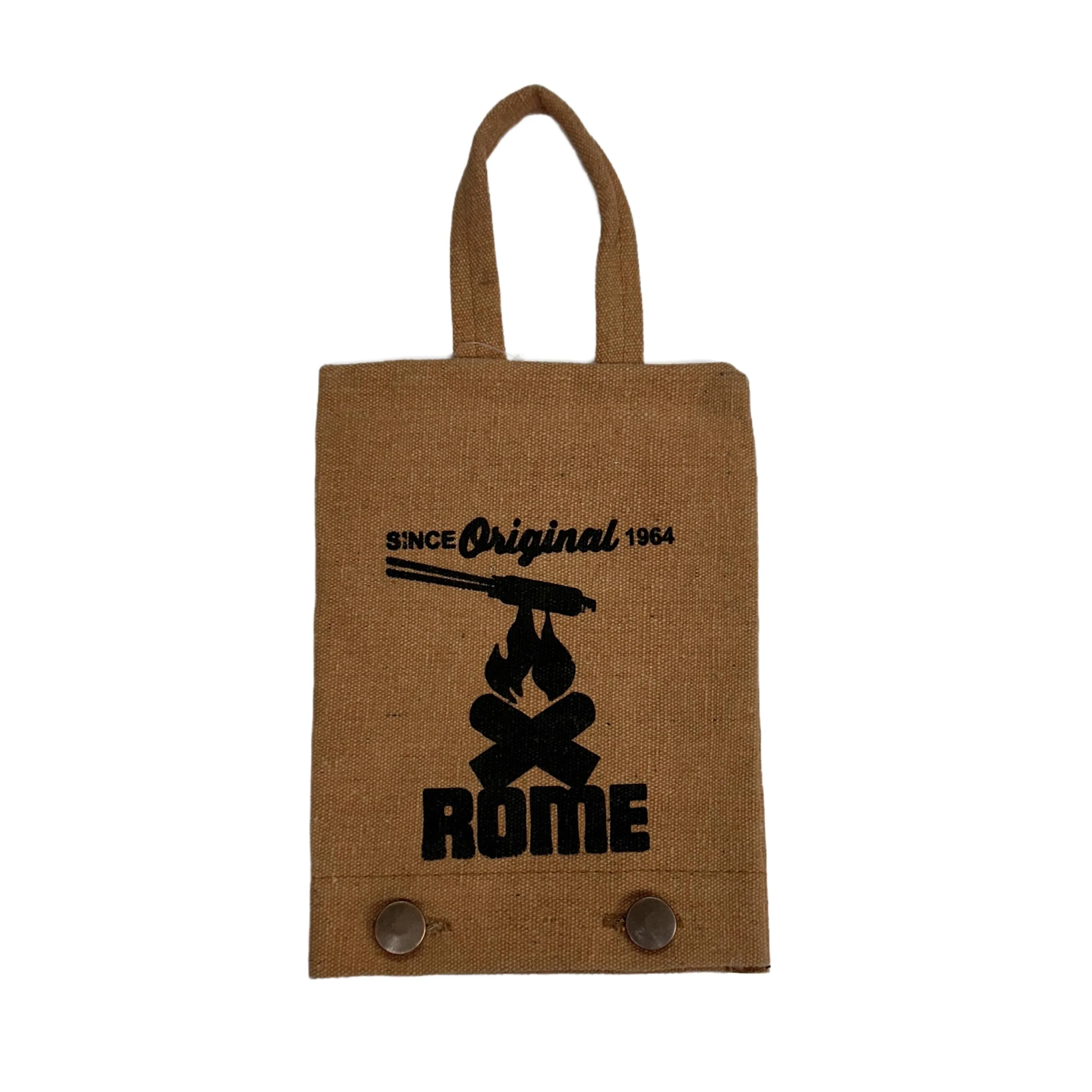 ROME Single Pie Iron Canvas Cover Bag, 8" x 6"