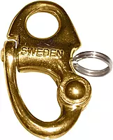 Ronstan Brass Snap Shackle - Fixed Bail - 59.3mm(2-5/16) Length