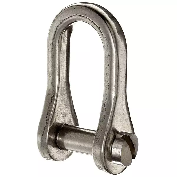 Ronstan Standard Dee Slotted Pin Shackle - 3/16" Pin - 23/32" L x 13/32" W