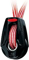 Ronstan Series 20 Ball Bearing Orbit Block - Single - Dyneema Lashing - Becket Option