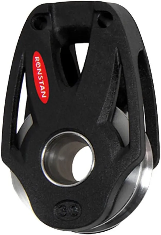 Ronstan Series 30 Ball Bearing Block Single Becket Option Lashing