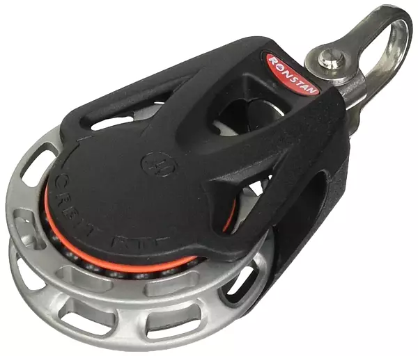 Ronstan Series 40 Ratchet Orbit Block - Single - Auto - Swivel Shackle Head
