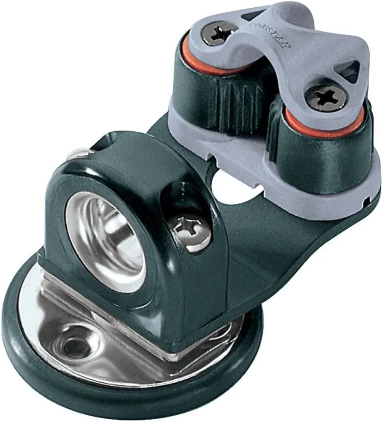 Ronstan Swivel Cleat Fairlead - 2-8mm (3/32-5/16") Rope Diameter