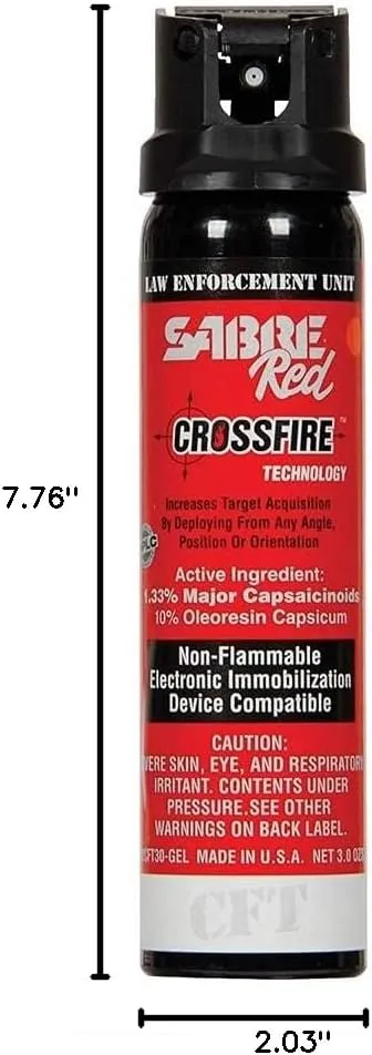 SABRE Crossfire Pepper Spray and Inert Training Units
