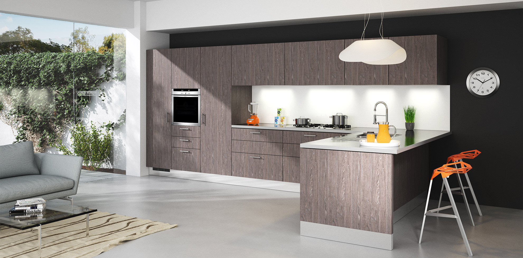Emporio Skin Panels-18mm/Rovere Metz