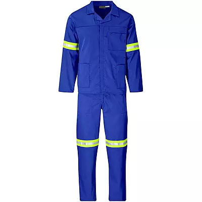 Hybrid Poly Cotton Conti Suit with Reflective