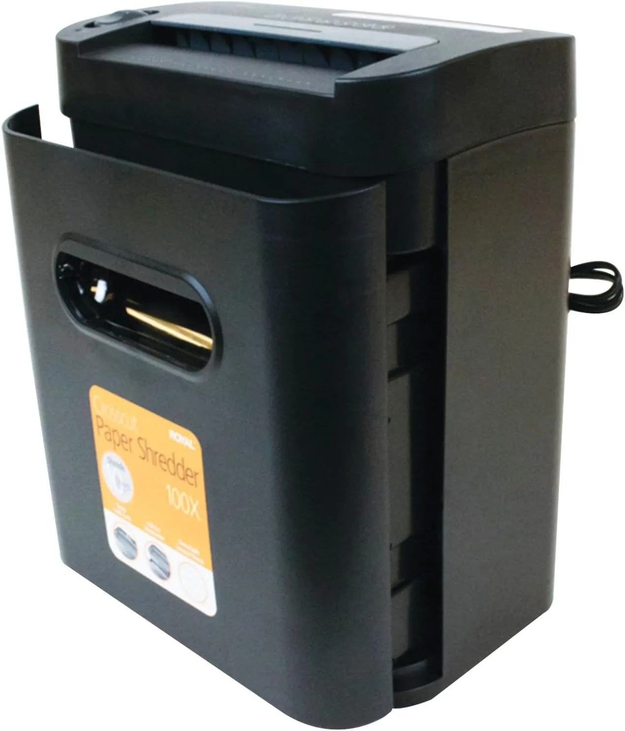 Royal 29171Y 100X 10-Sheet Crosscut Shredder