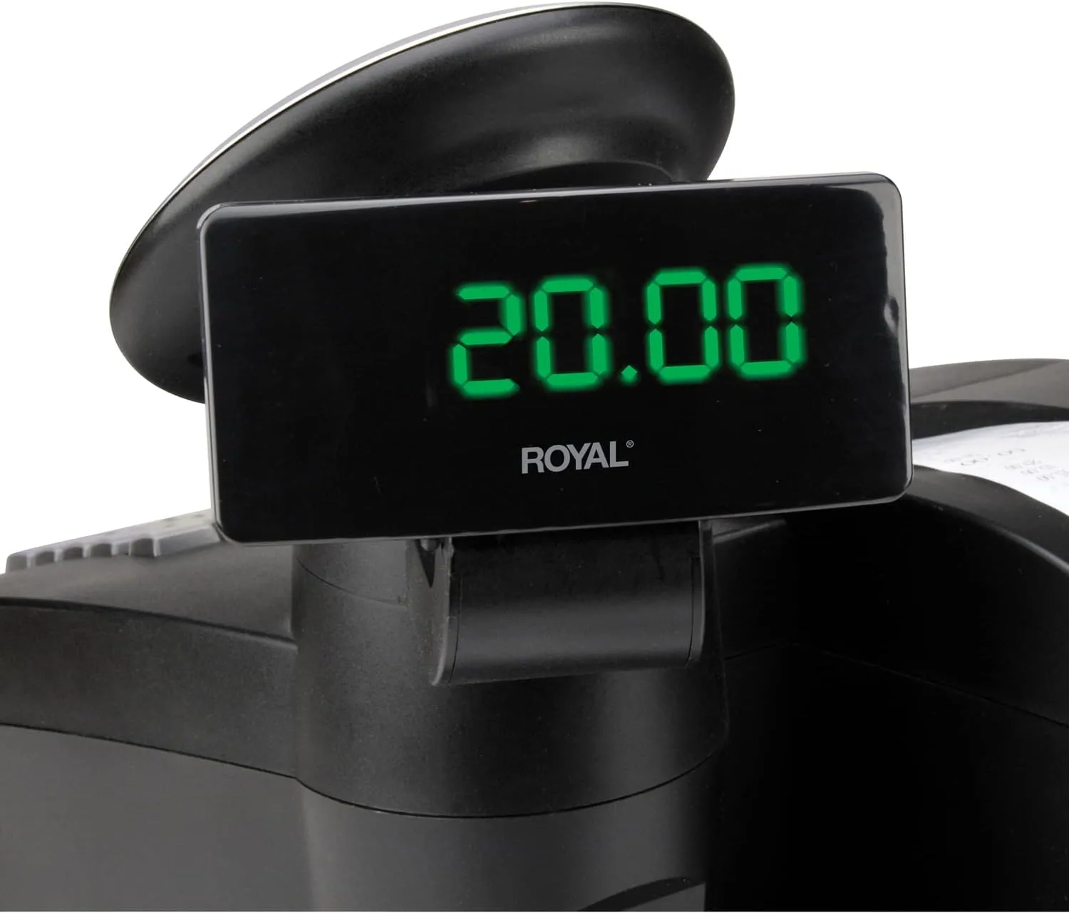 Royal 89396T 2000ML Electronic Cash Register, Black