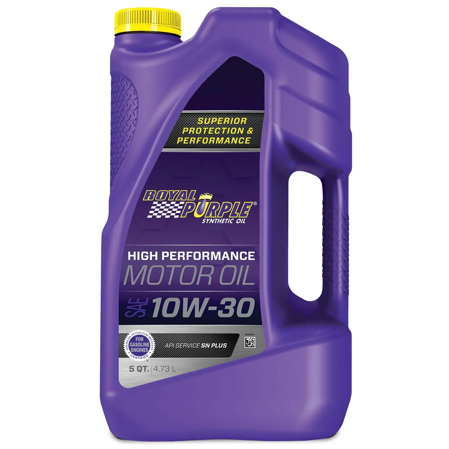 Royal Purple 10W-30 High Performance Synthetic Motor Oil - 5 qt, Model 51130