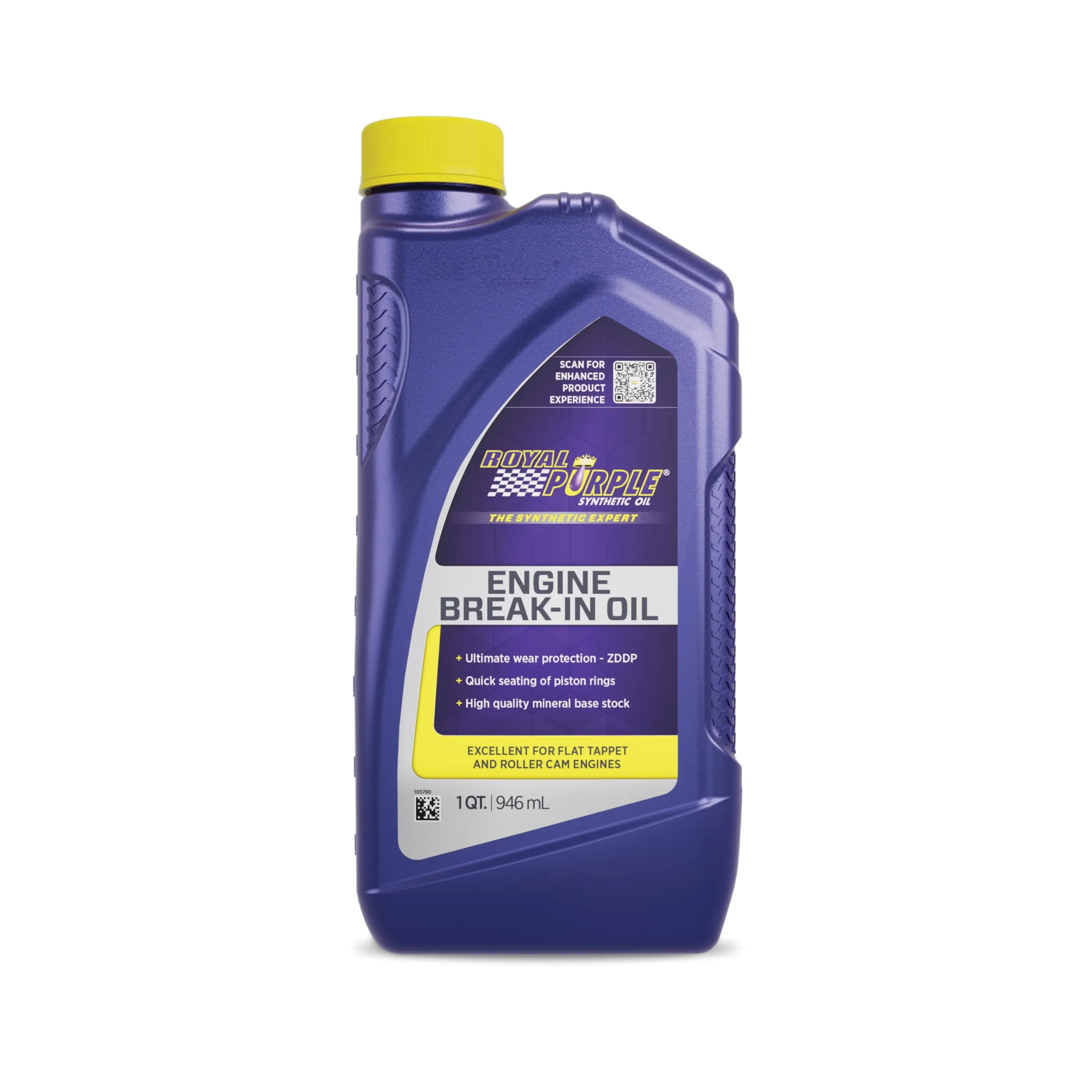 Royal Purple 11487 High Performance Engine Break-in Oil - 1 Quart Bottle 1 Quart (Single Bottle)