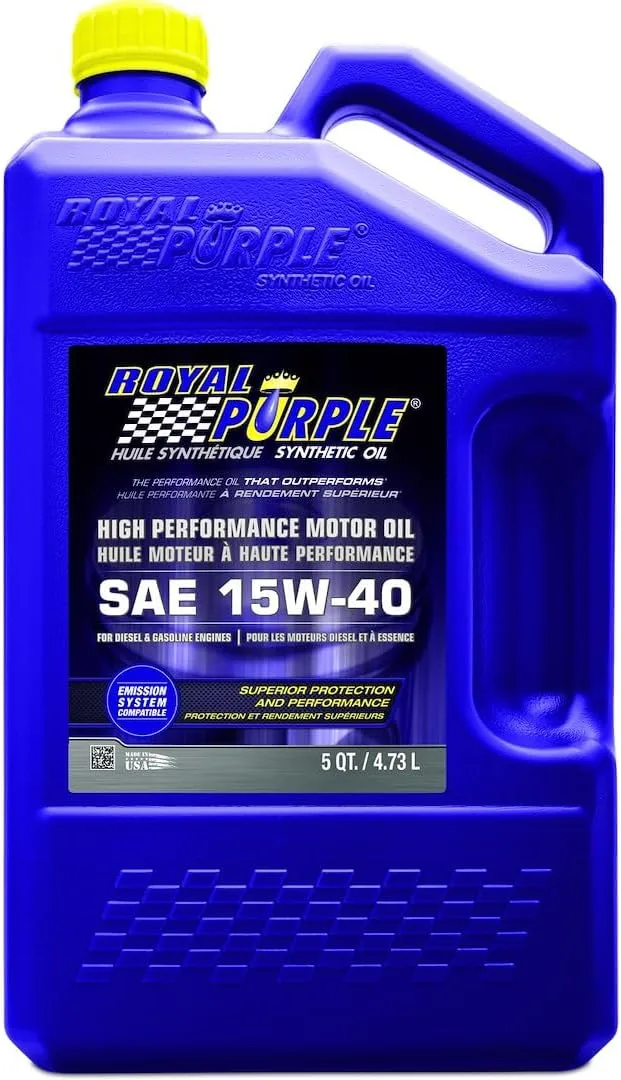 Royal Purple High Performance 15W40 Motor Oil - 1 Gal