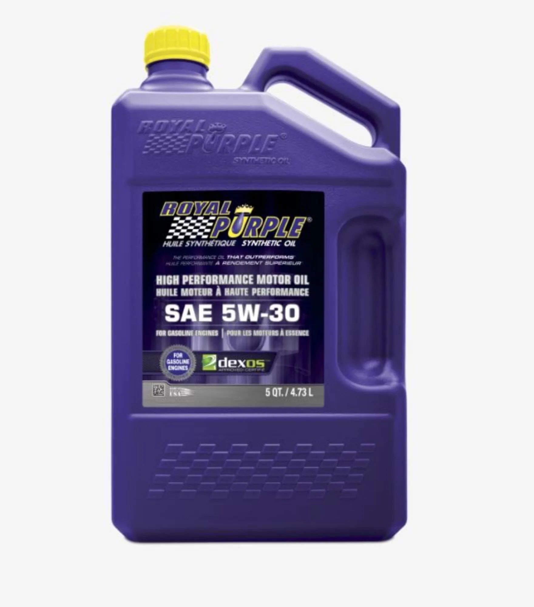 Royal Purple Oil Sae 5W-30; Synthetic; 5 Quart Bottle; Single