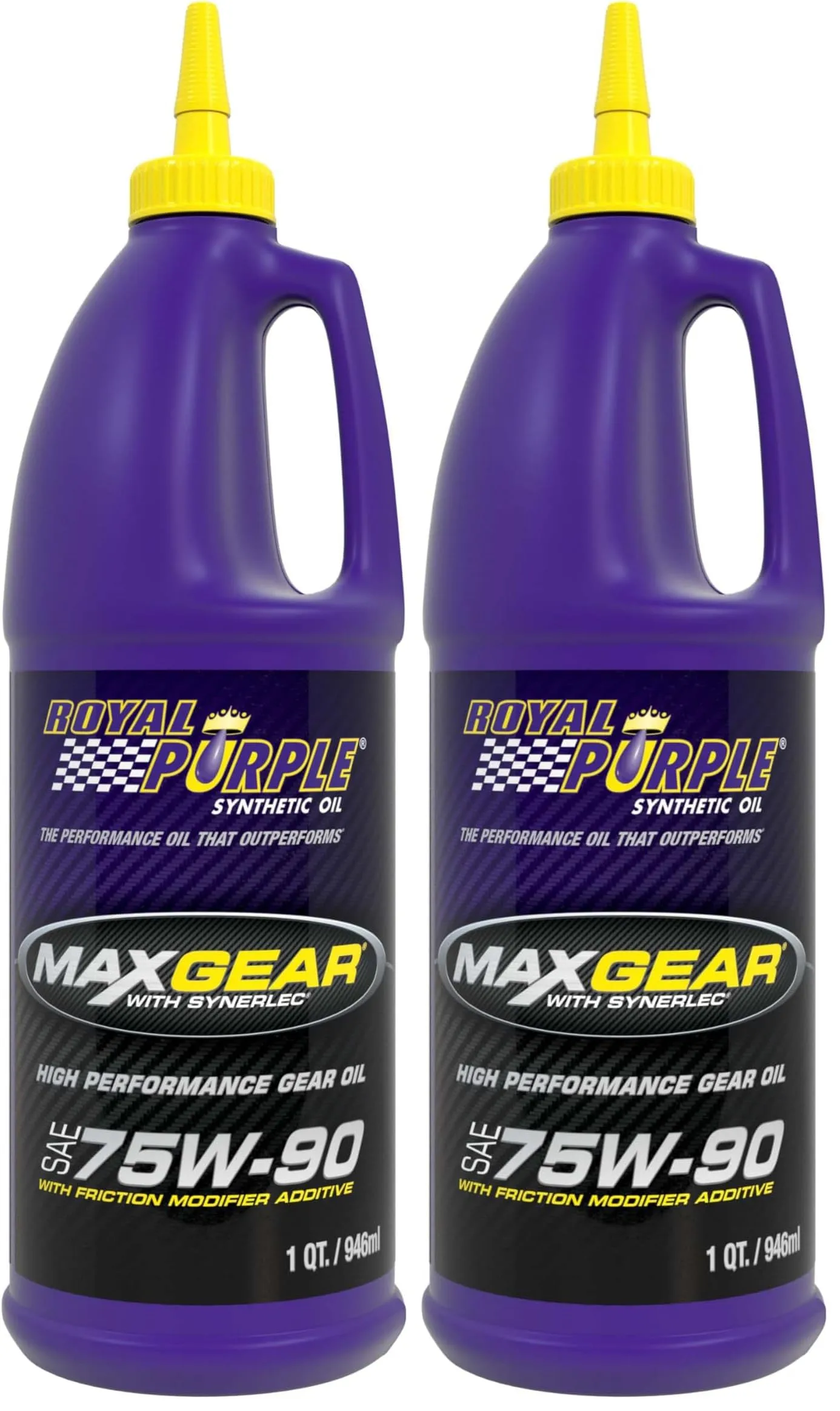 ROYAL PURPLE Max Gear 75W-90 High-Performance Synthetic Gear Oil