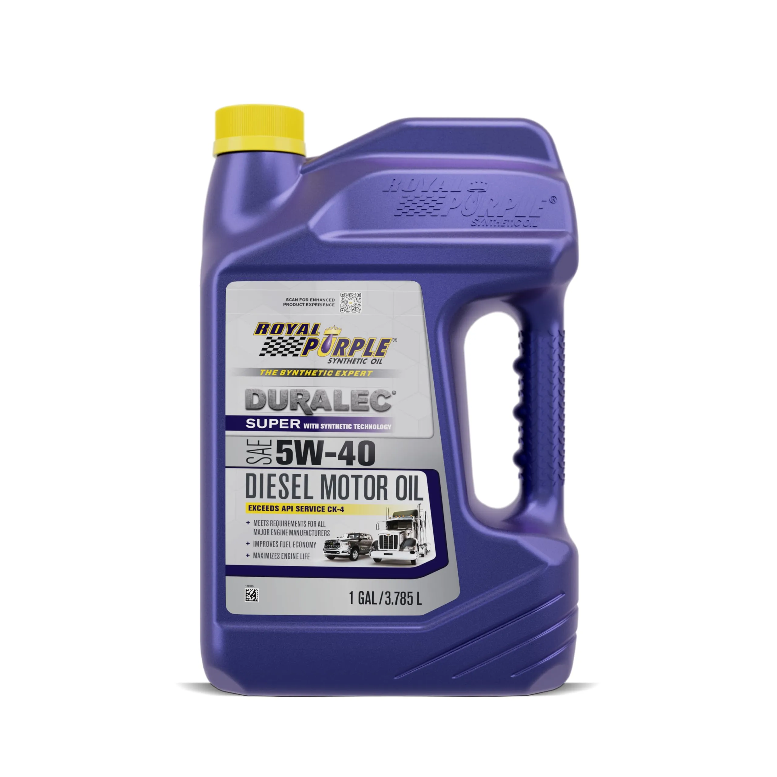 Royal Purple 83540 Duralec Super 5W-40 CK-4 Motor Oil, 1 Gallon (Pack of 1)