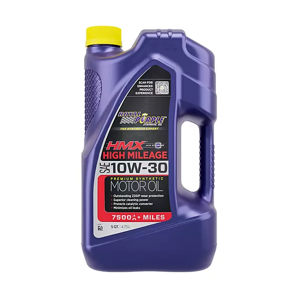 Royal Purple 11750 HMX SAE 10W-30 High-Mileage Synthetic Motor Oil - 5 qt.