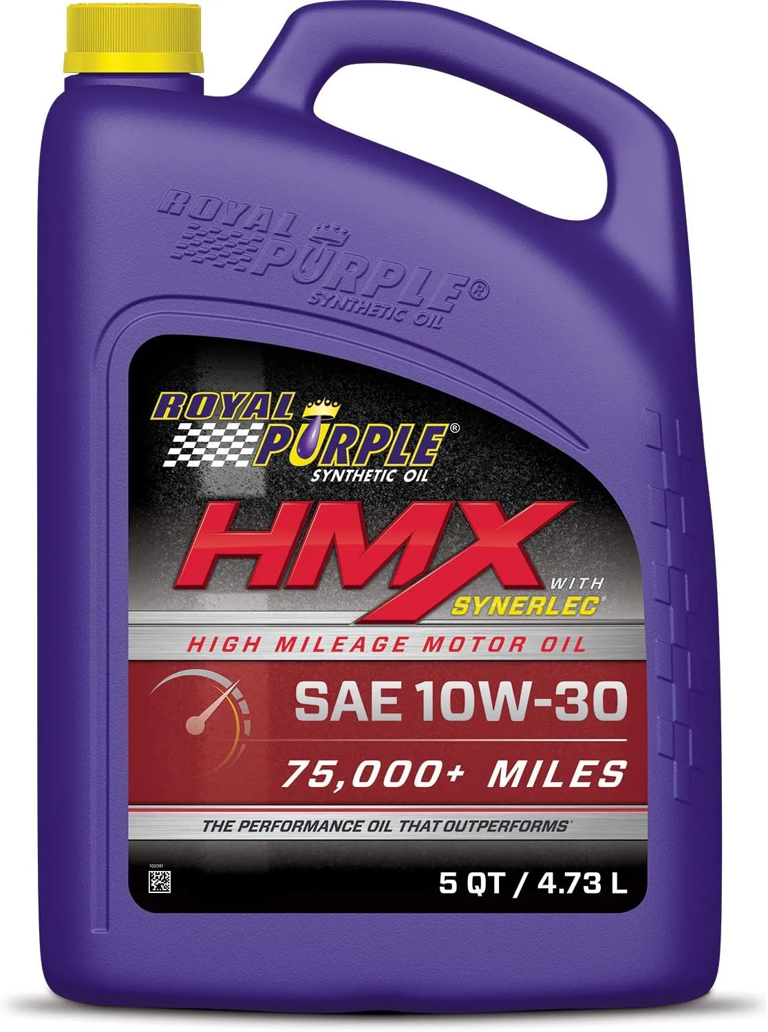 Royal Purple 11750 HMX SAE 10W-30 High-Mileage Synthetic Motor Oil - 5 qt.