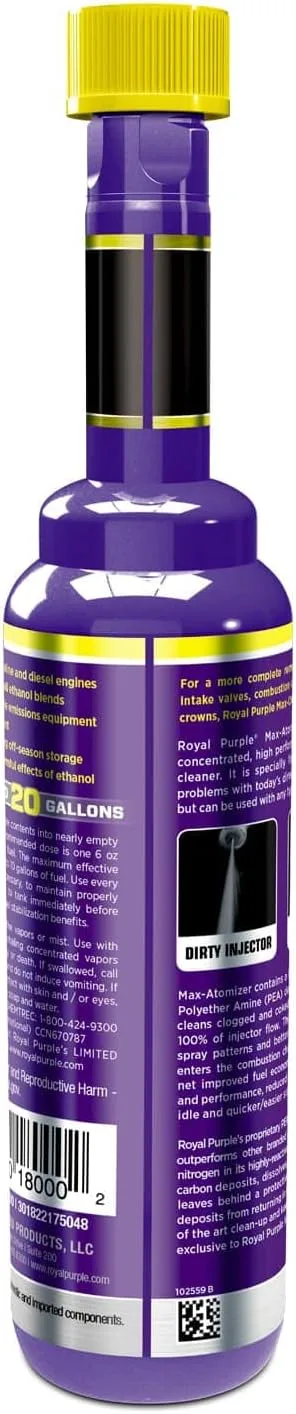 Royal Purple 18000 Max Atomizer Fuel Injector Cleaner - 6 oz. (10 Pack)