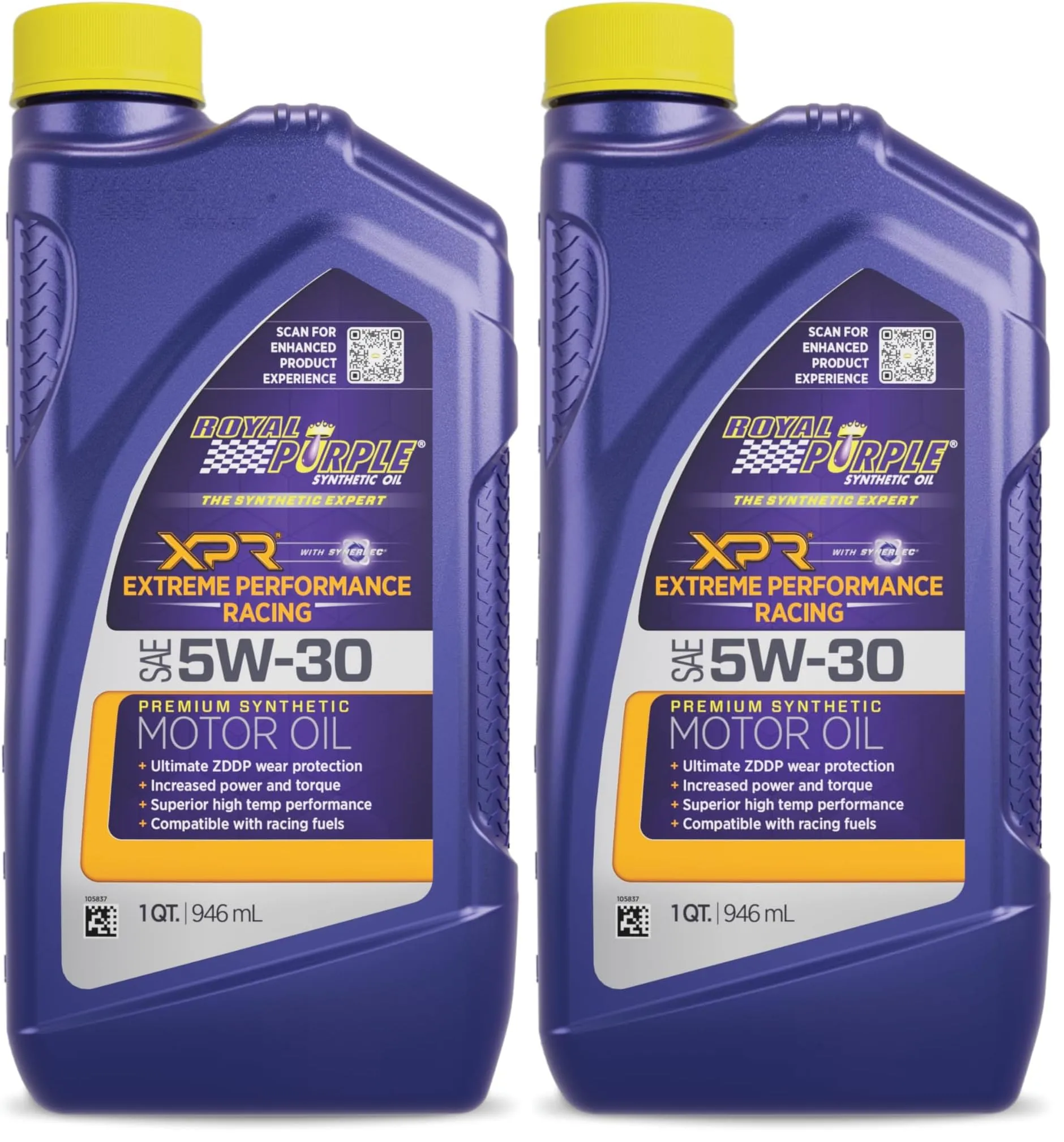 Royal Purple ROY01021 XPR 5W30 RACING OIL, 1 quart (Pack of 2)