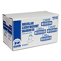 AmerCareRoyal Lightweight Latex Free Hairnet Dark Brown 24" 144 / bx