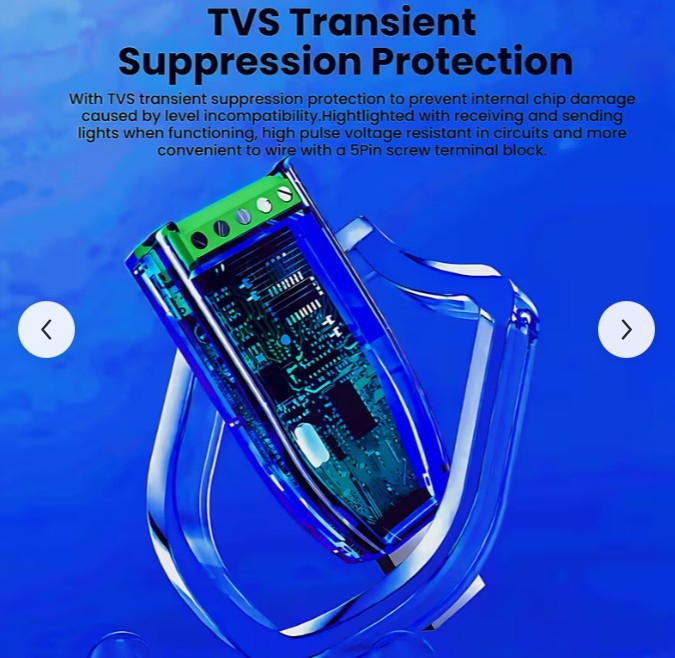 CH340 CHIP USB TO RS485 RS232 CONVERTER