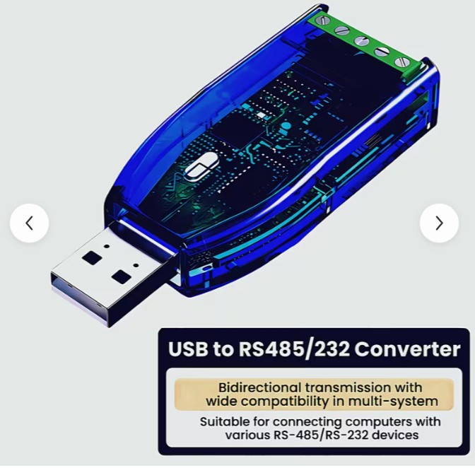 CH340 CHIP USB TO RS485 RS232 CONVERTER