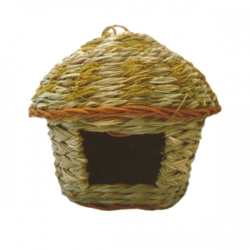 PADO HOUSE FOR LARGE BIRDS(REED+CATNIP)25X25X25CM PADO HOUSE FOR LARGE BIRDS(REED+CATNIP)25X25X25CM