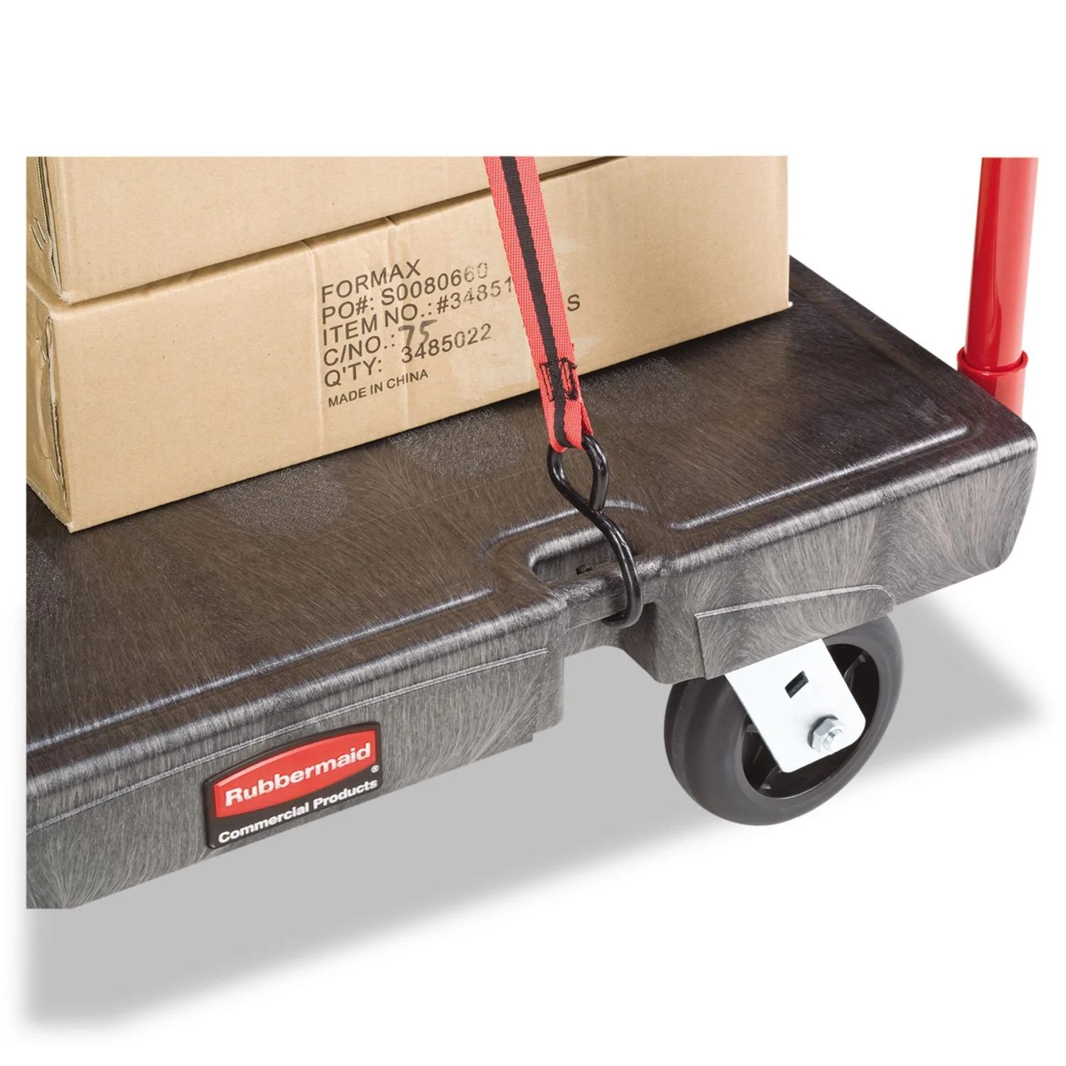 RUBBERMAID COMMERCIAL Heavy-Duty Platform Truck 24 x 48