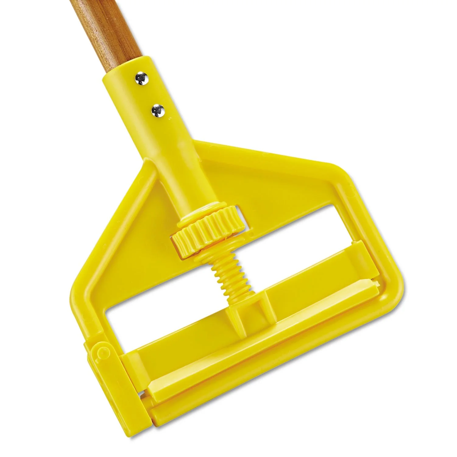 Rubbermaid Commercial Products Invader 60" Wood Wet Mop Handle, Natural, for Professional/Industrial Floor Cleaning