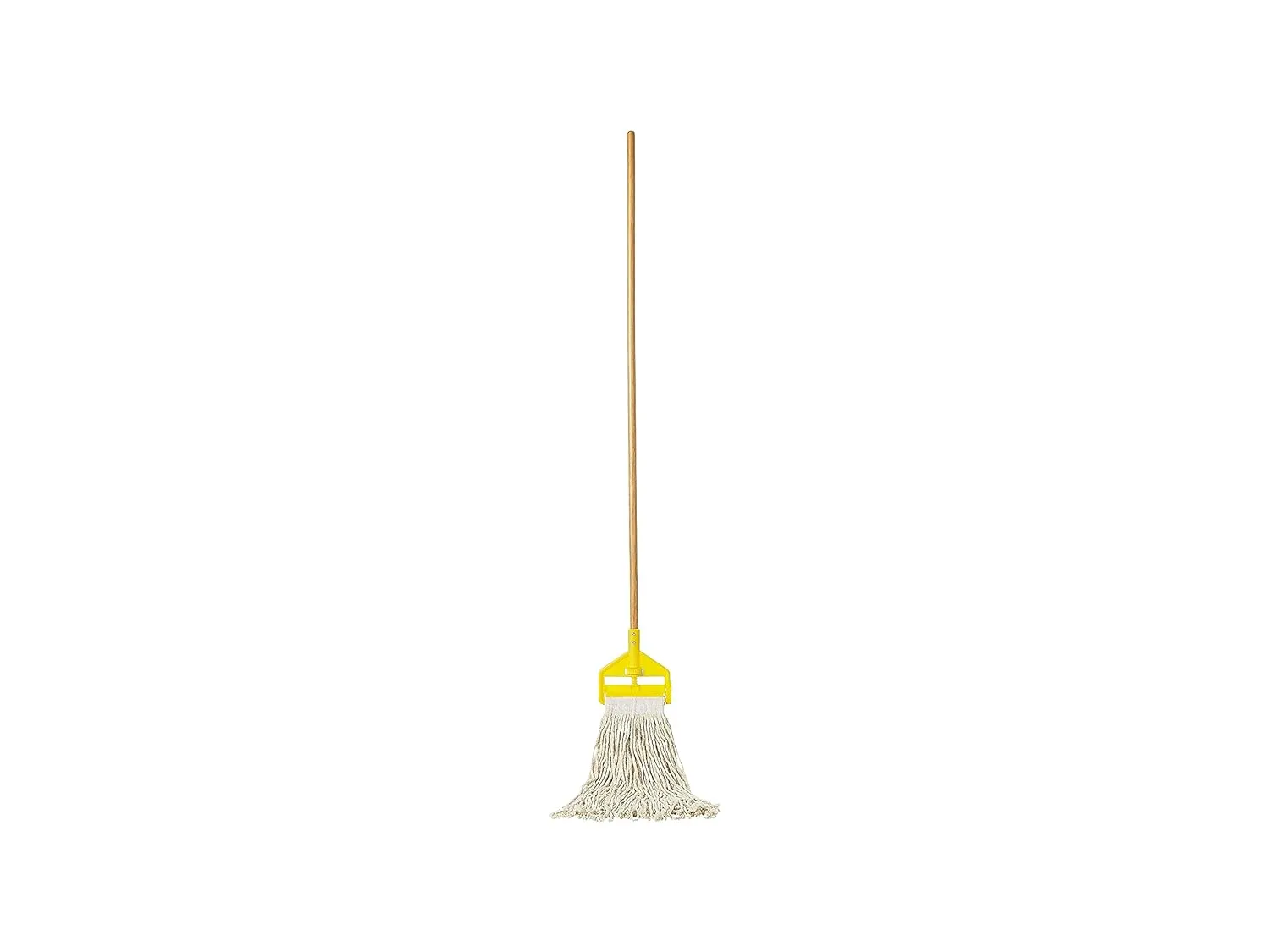 Rubbermaid Commercial Products Invader 60" Wood Wet Mop Handle, Natural, for Professional/Industrial Floor Cleaning