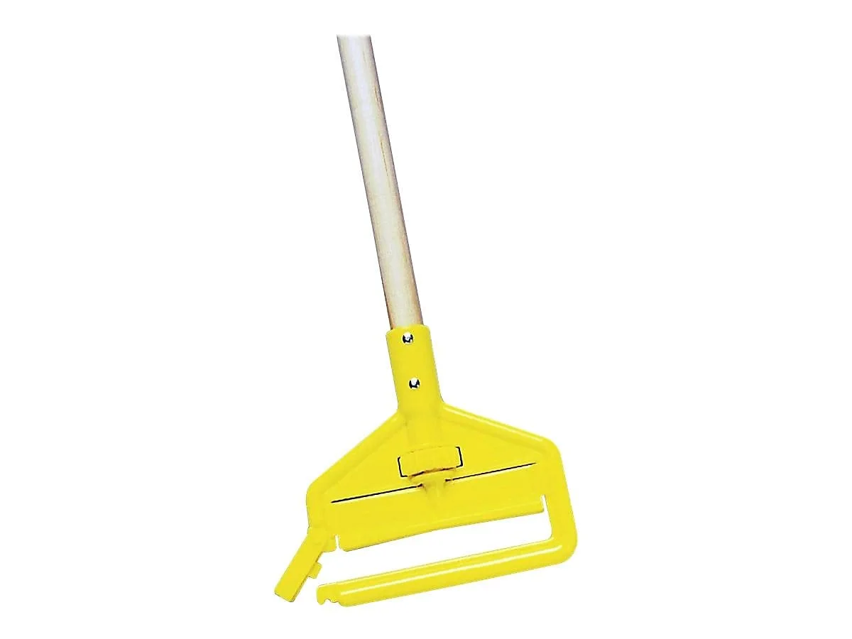 Rubbermaid Commercial Products Invader 60" Wood Wet Mop Handle, Natural, for Professional/Industrial Floor Cleaning
