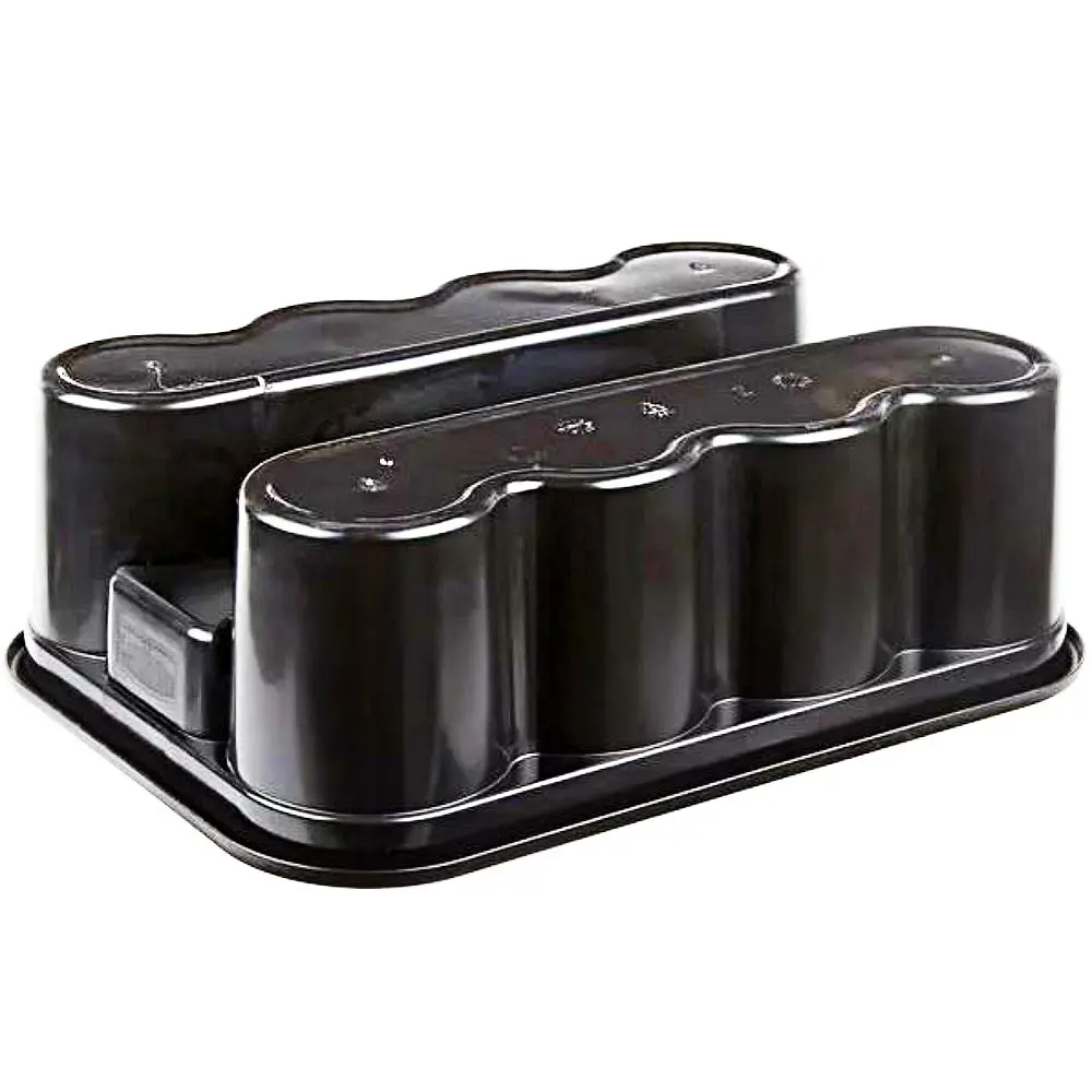 Rubbermaid Commercial Products Deluxe Carry Caddy for Take-Out Coffee/Soft Drinks Postmates/Uber Eats/Food Delivery Cleaning