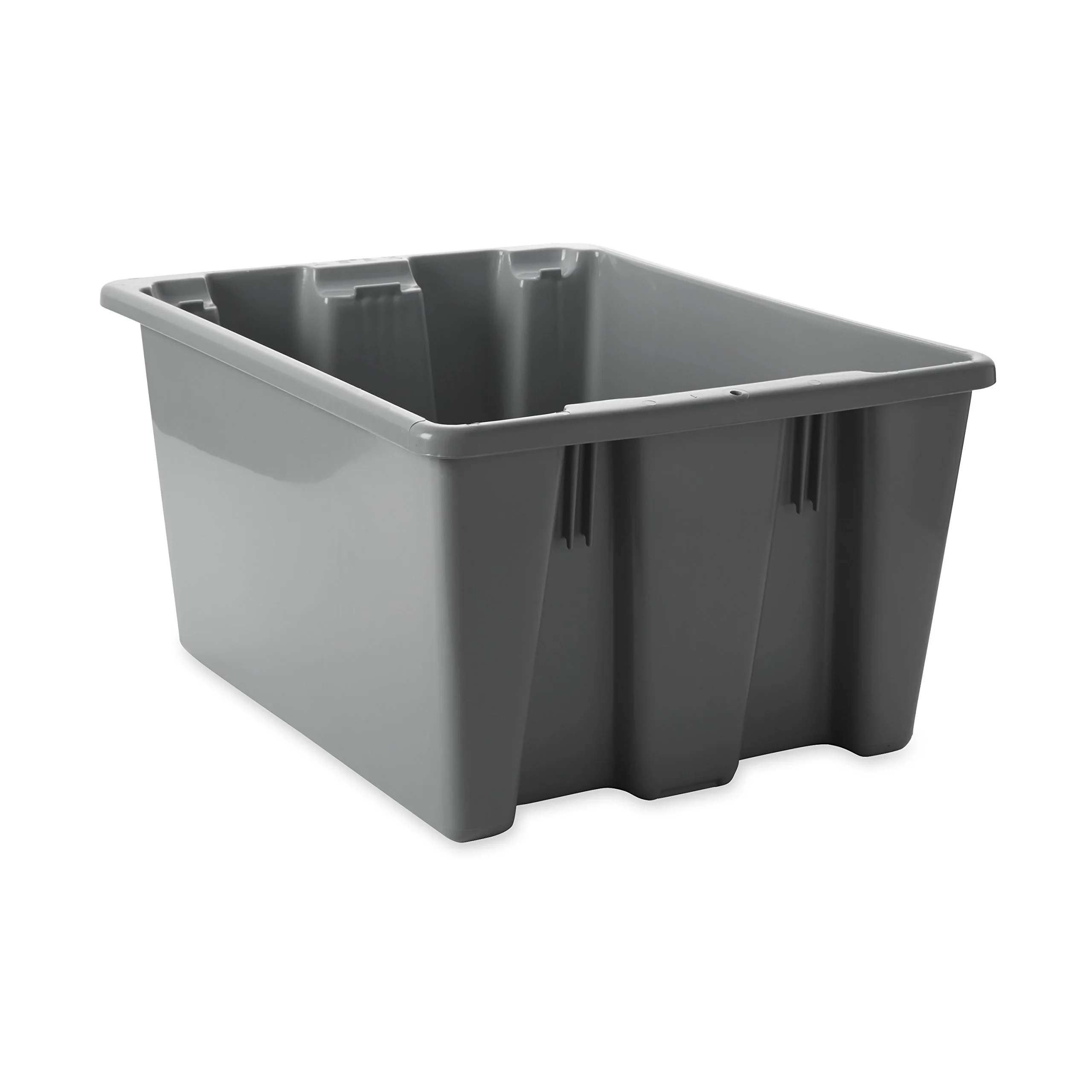 Rubbermaid Commercial Palletote Storage Tote, 1.3 cu ft, Gray