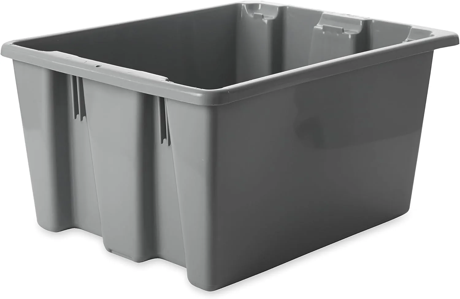 Rubbermaid Commercial Palletote Storage Tote, 1.3 cu ft, Gray