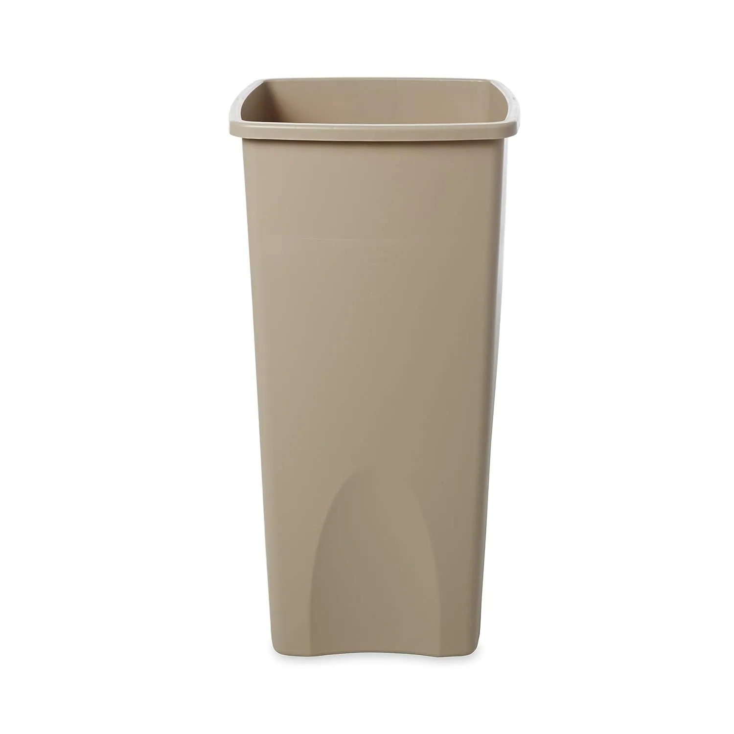 Rubbermaid Commercial Products Untouchable Square Trash Can 23G Black, for Offices/Mailrooms/Schools/ClassroomsAreas of High